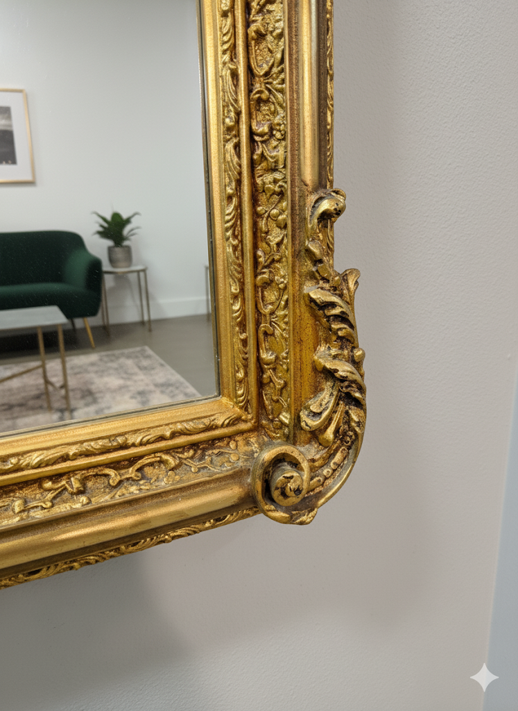 The Dauphine Gilded Mirror