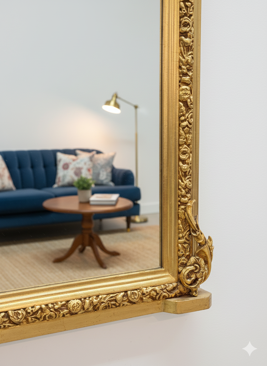 The Montaigne Gilded Mirror