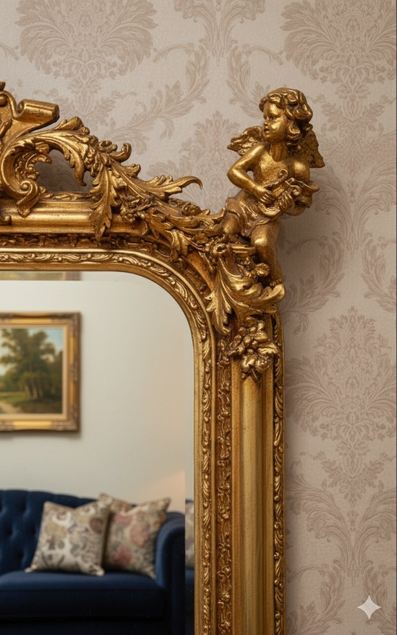 The Monarch Gilded Mirror