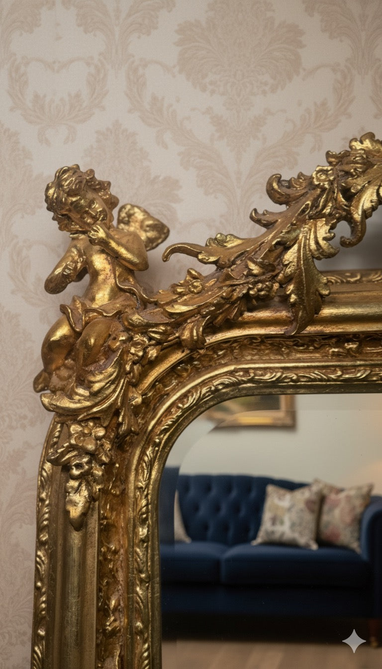 The Monarch Gilded Mirror