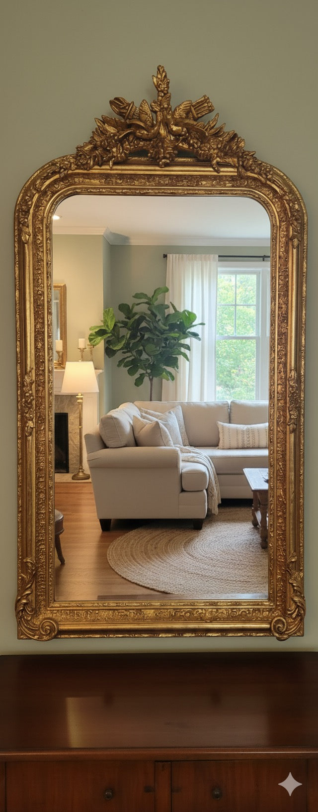 The Regent Gilded Mirror