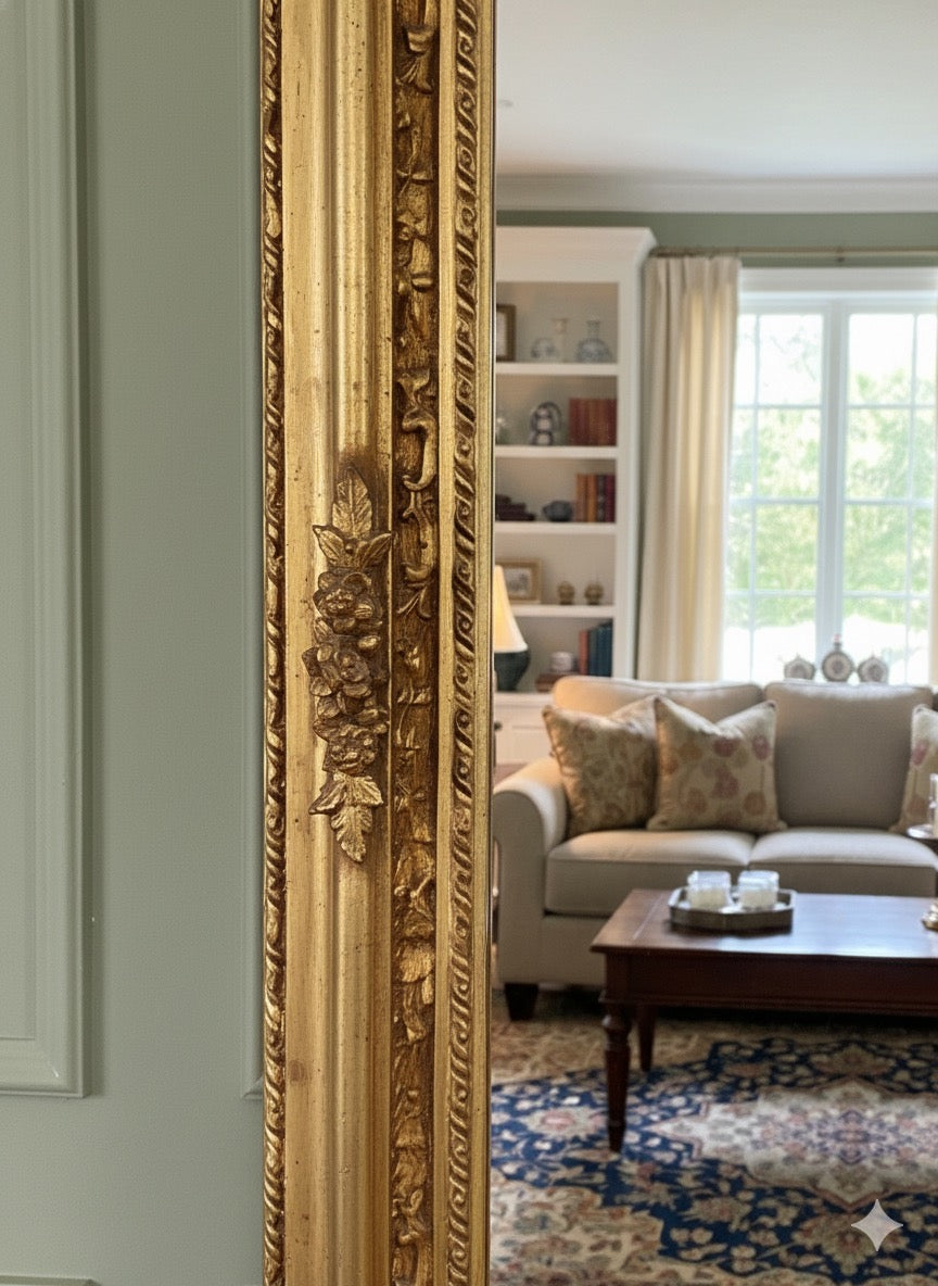 The Fontaine Crown Mirror