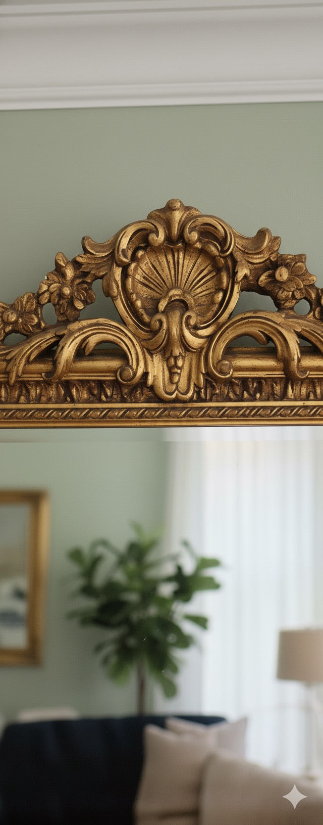 The Fontainebleau Gilded Mirror