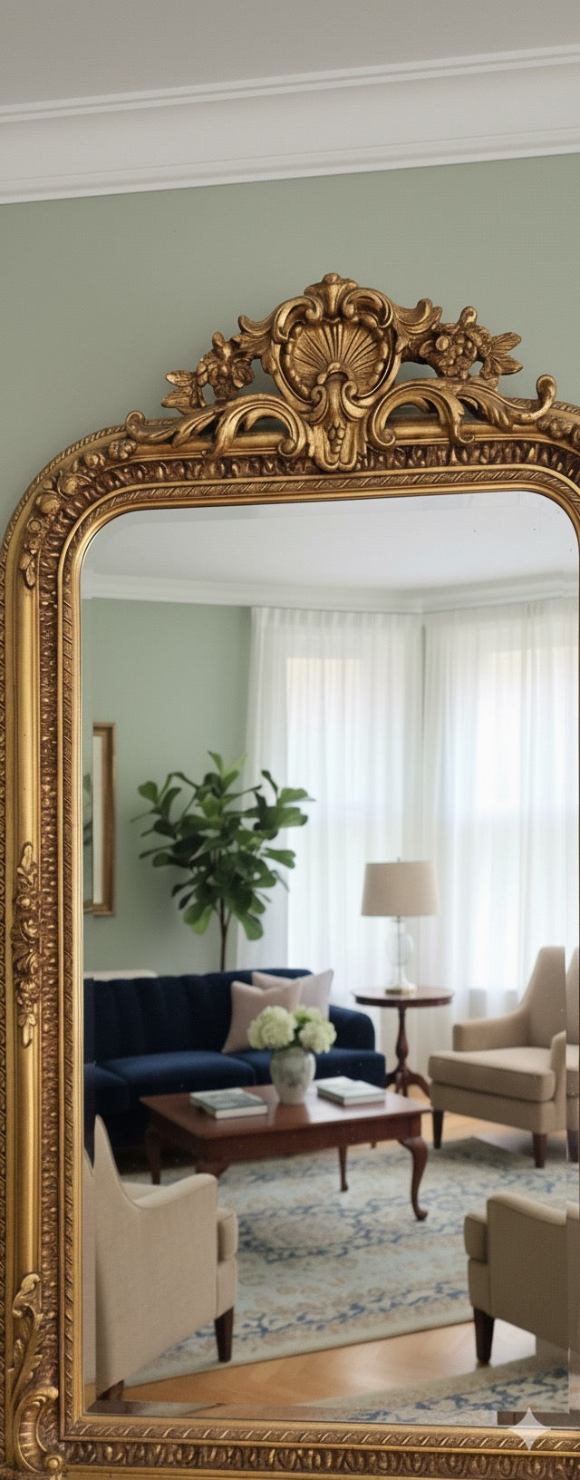 The Fontainebleau Gilded Mirror