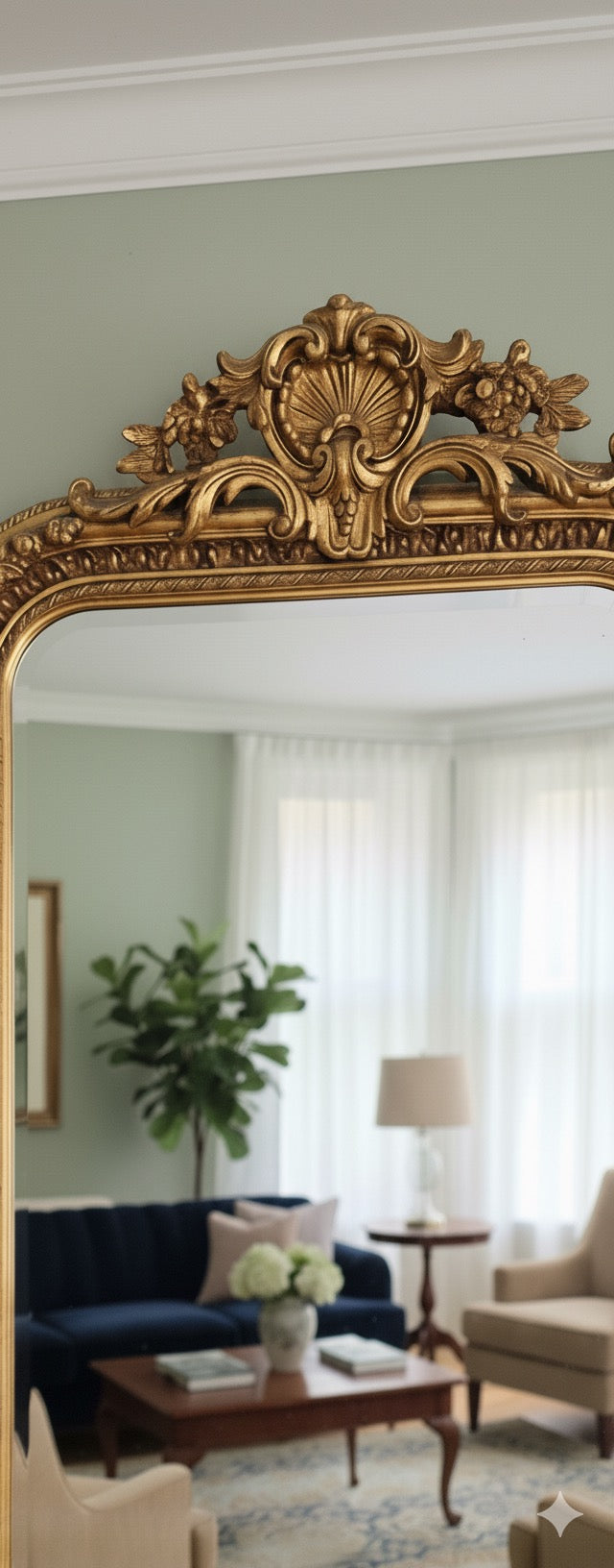 The Fontainebleau Gilded Mirror