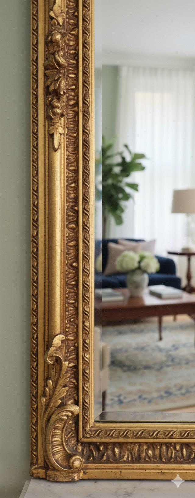 The Fontainebleau Gilded Mirror