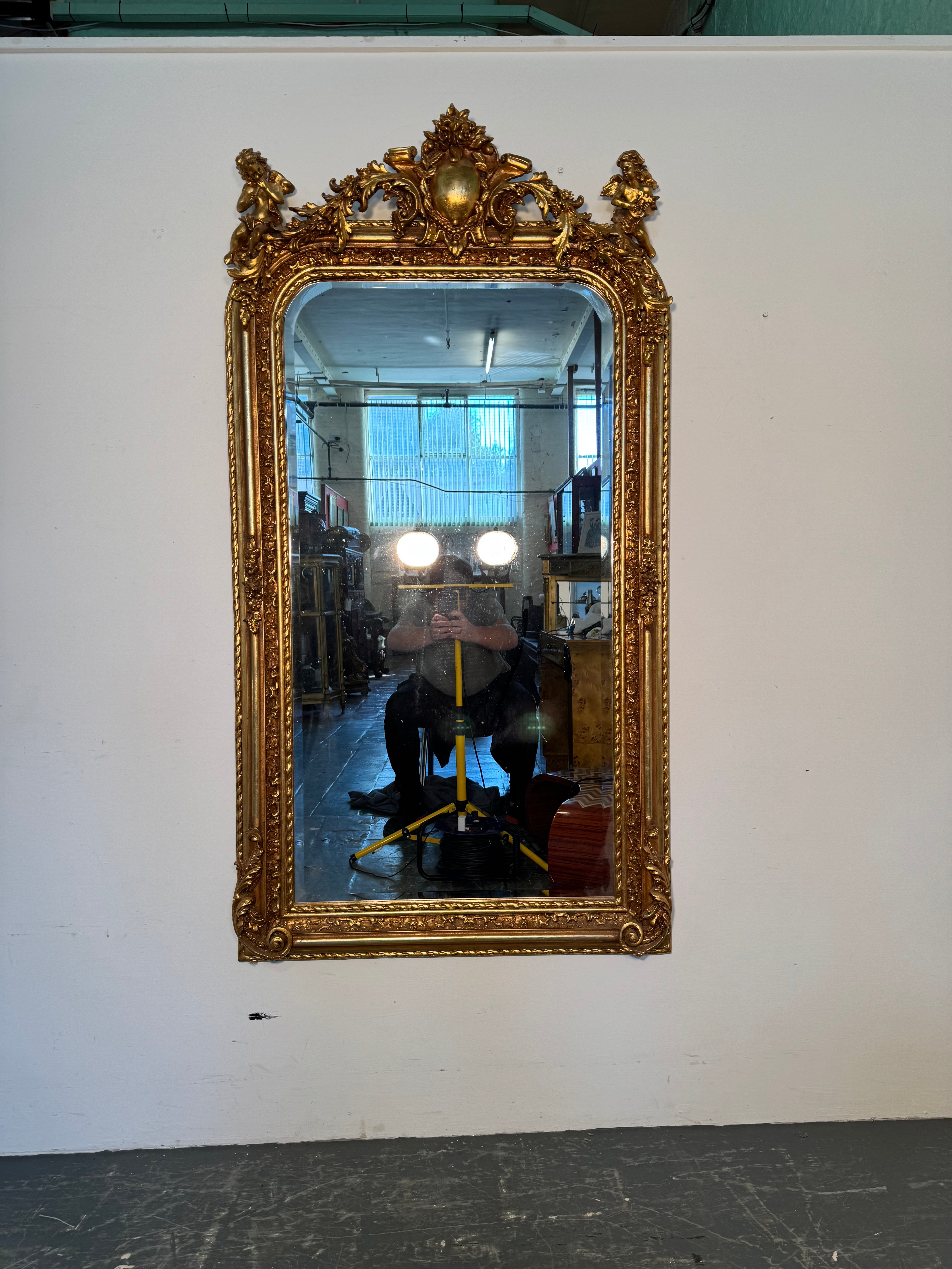 The Monarch Gilded Mirror